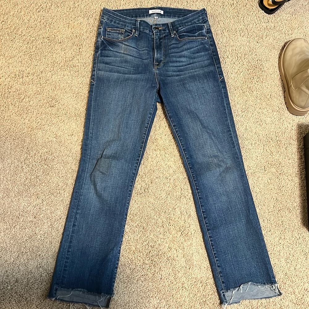 Good American Straight Leg Jeans